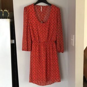 ModCloth My Story Size Large Owl Open Back Dress